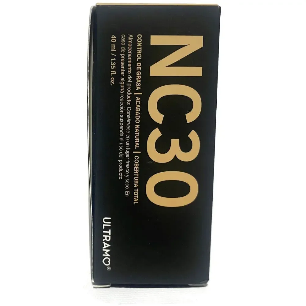 Ultramo Maestro Touch Perfect Cover Liquid Foundation NC30 Matte Natural